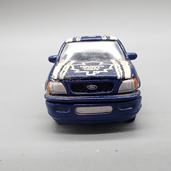 Ford F-150 Pickup Toronto Maple Leafs NHL 1:64 Diecast Truck Blue White - Picture 3 of 8